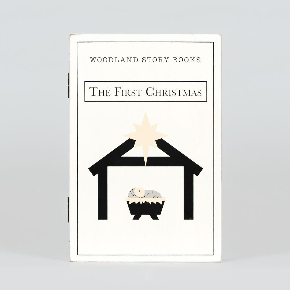 Wood Storybook S/6 (Nativity) Adams Christmas Adams & Co.   