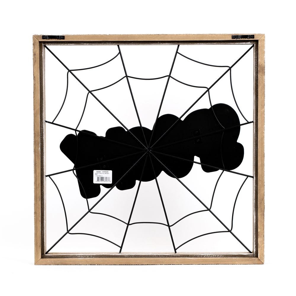 Wood Frame Sign (Spooky) Adams Halloween Adams & Co.   