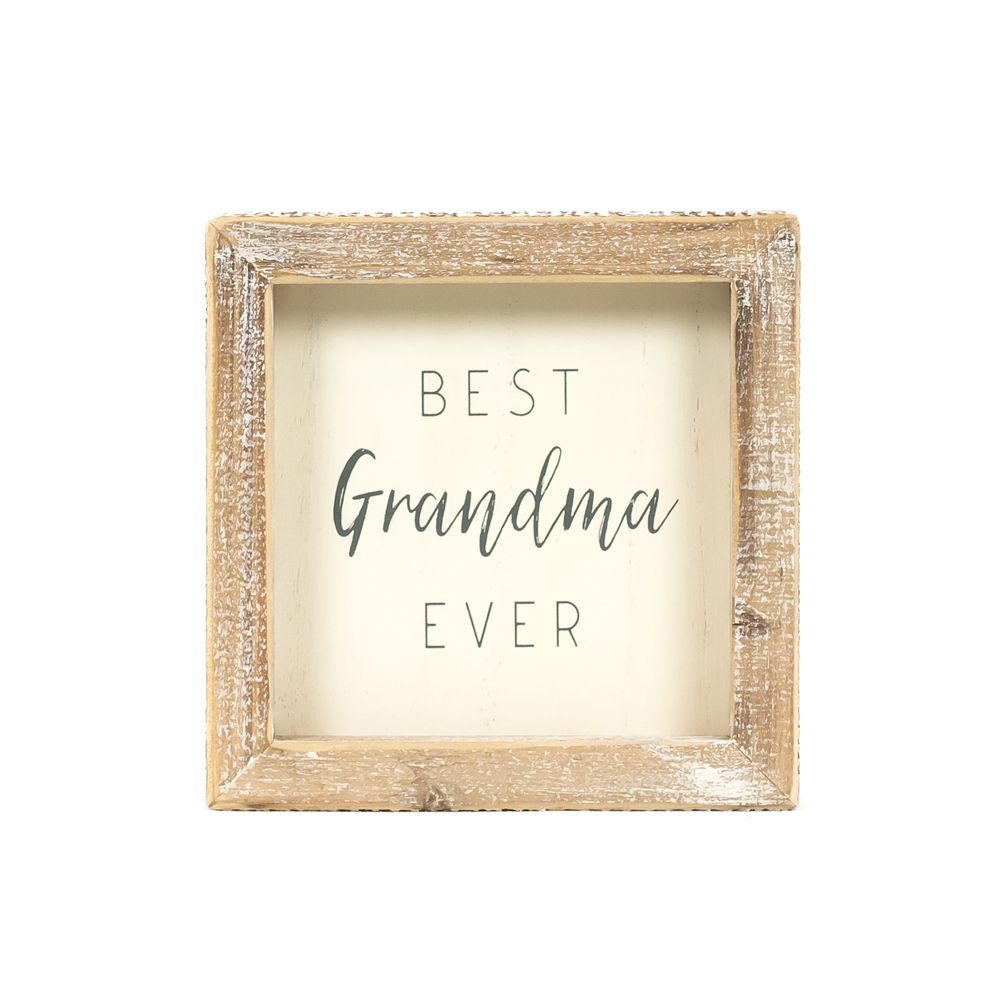 Wood Frame Sign (Grandma) Adams Everyday Adams & Co.   