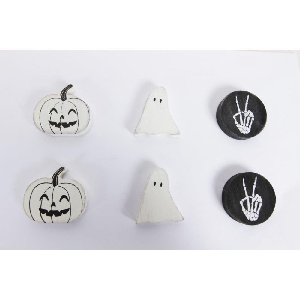 Ledgie Shapes - Pumpkin, Ghost, Skeleton + Badams