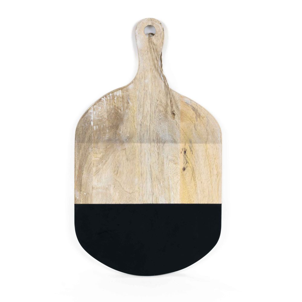 Mango Chopping Board W/ Handle - Oval Adams Everyday Adams & Co.   