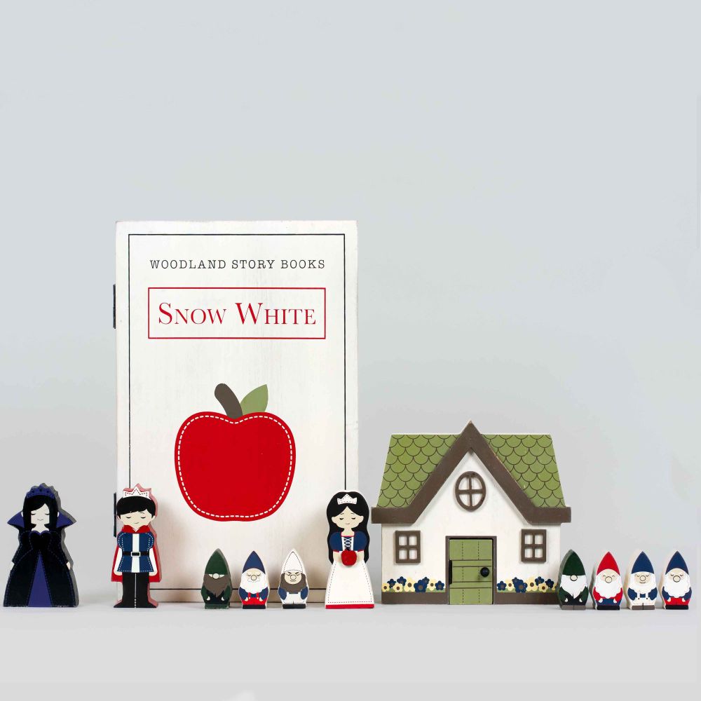 Wood Storybook S/12 (Snow White) Adams Everyday Adams & Co.   