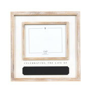 Wood Photo Frame (Celebrating) White/Black (10X8) Adams Everyday Adams & Co.   