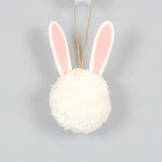 Pom Pom Ornament S/2 (Bunny/Chick) + Badams