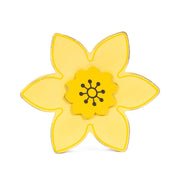 Reversible Chunky Wood Shape (Daffodil) + Badams