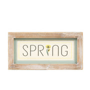 Reversible Wood Frame Sign (Spring/Easter) Adams Easter/Spring Adams & Co.