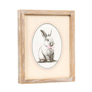 Reversible Wood Frame Sign (Tulip/Bunny) Adams Easter/Spring Adams & Co.