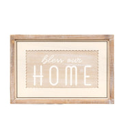 Reversible Wood Frame Sign (Love/Home) Adams Easter/Spring Adams & Co.