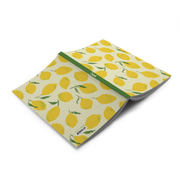 Lemon Grid Classic Layflat Notebook Denik