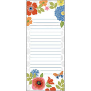 List Pad - Patterned Flowers GINA B DESIGNS