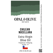 Extra Virgin Olive Oil - Chilean Norcellara Extra Virgin Varietals Opal and Olive   