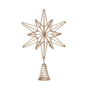 Metal Star Tree Topper  Creative Co-Op   