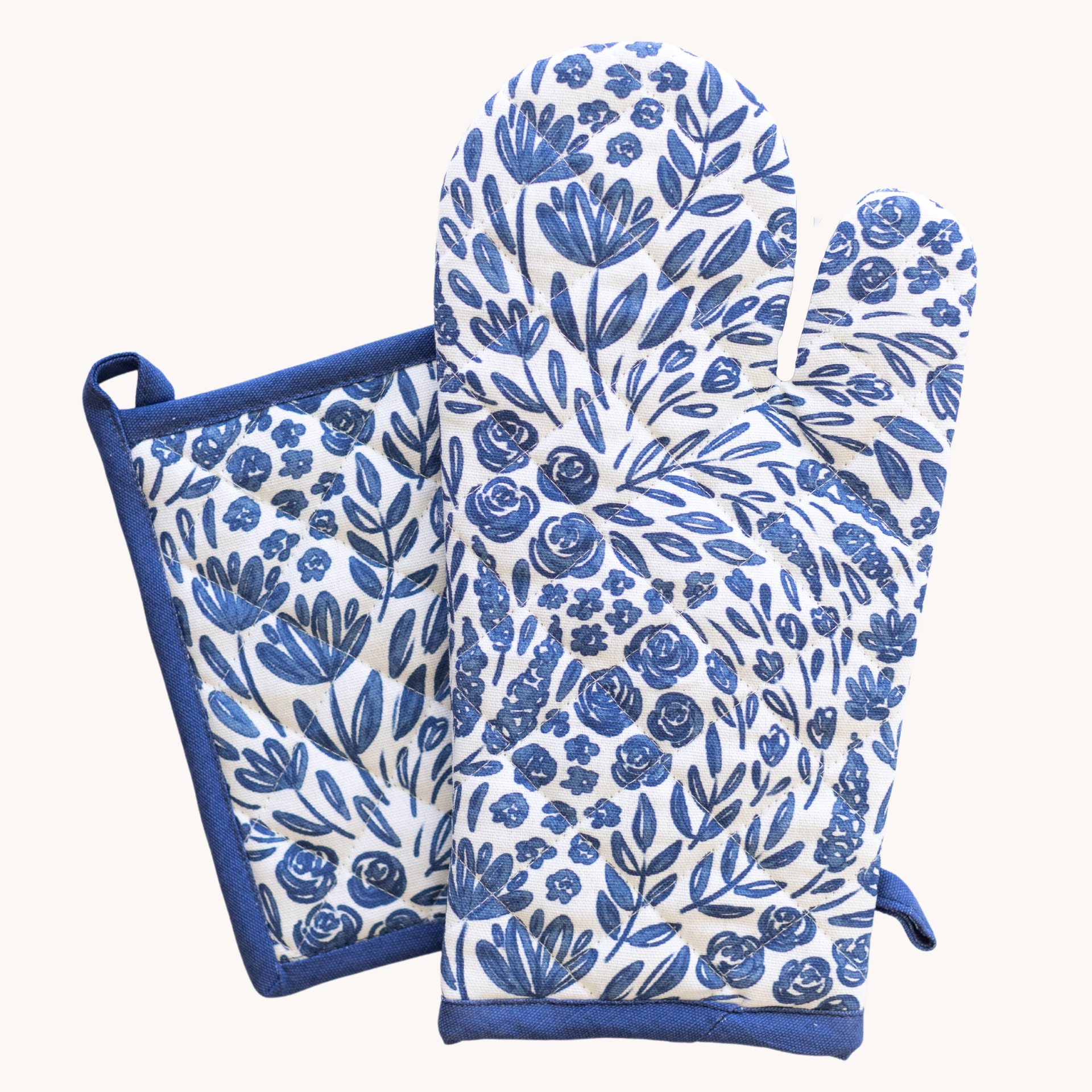 Porcelain Oven Mitt + Pot Holder Elyse Breanne Design