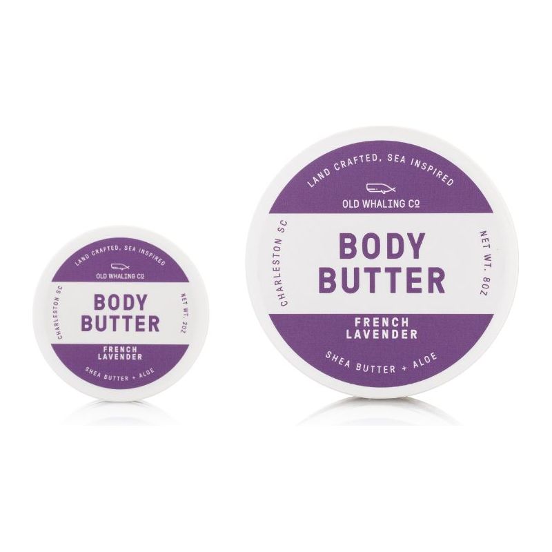 Travel Size French Lavender Body Butter (2oz)  Old Whaling Company   