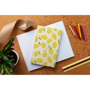 Lemon Grid Classic Layflat Notebook Denik