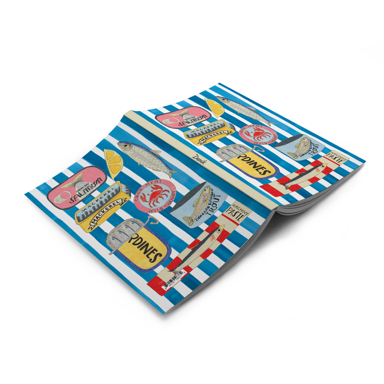 Tinned Fish Classic Layflat Notebook Denik