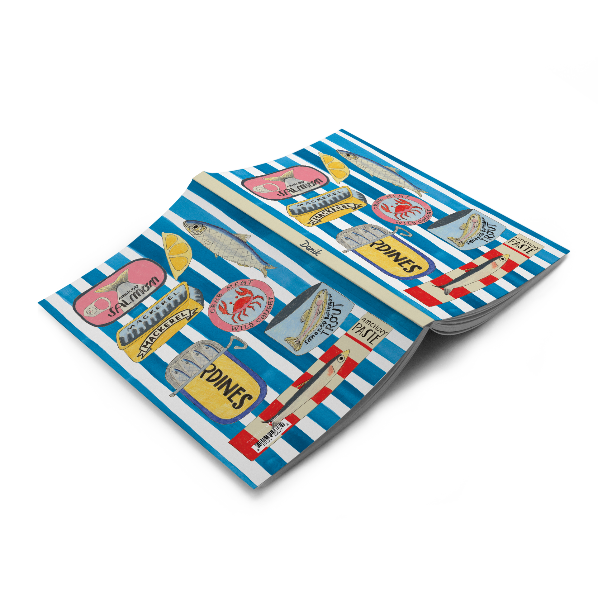 Tinned Fish Classic Layflat Notebook Denik