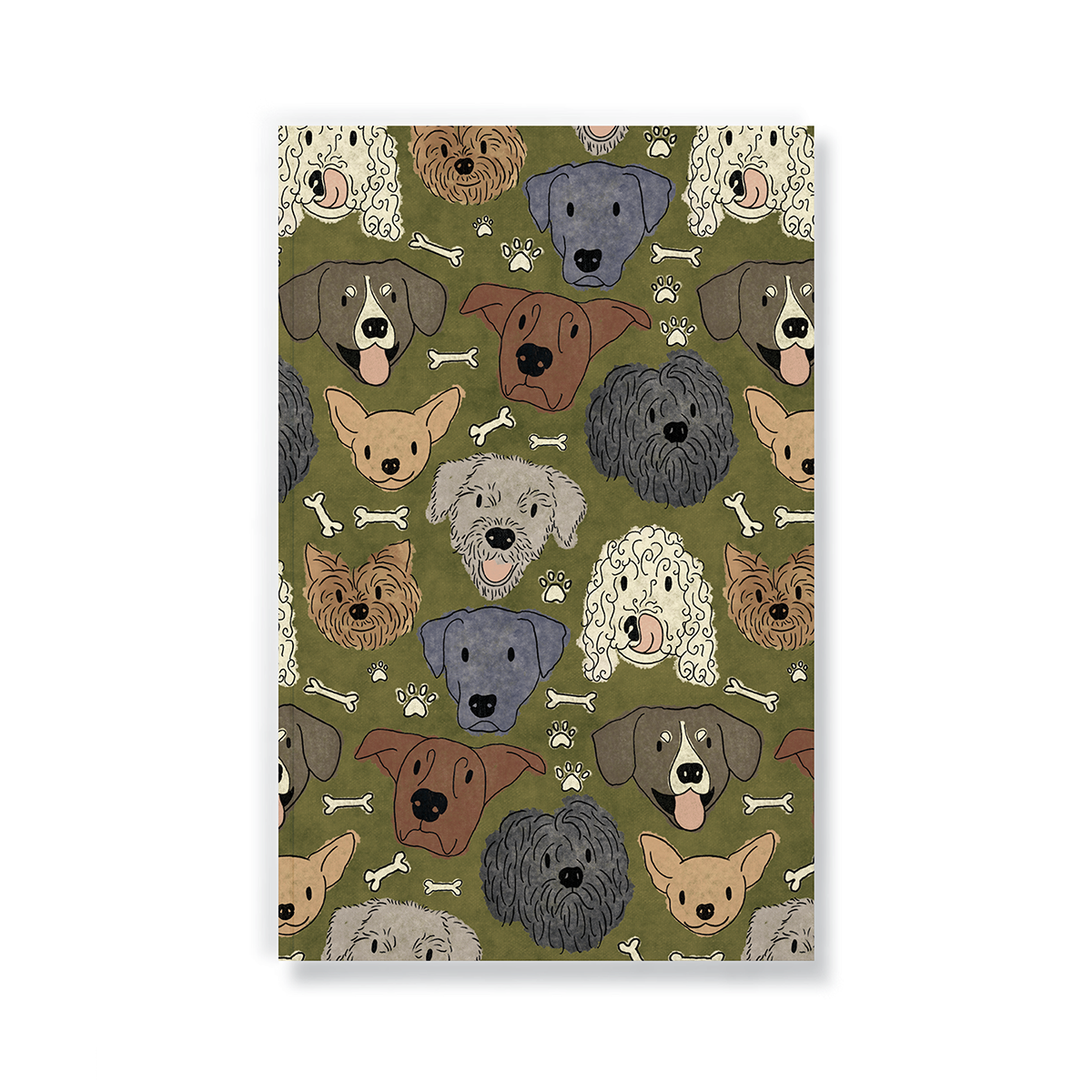 Doggies Classic Layflat Journal Notebook Denik