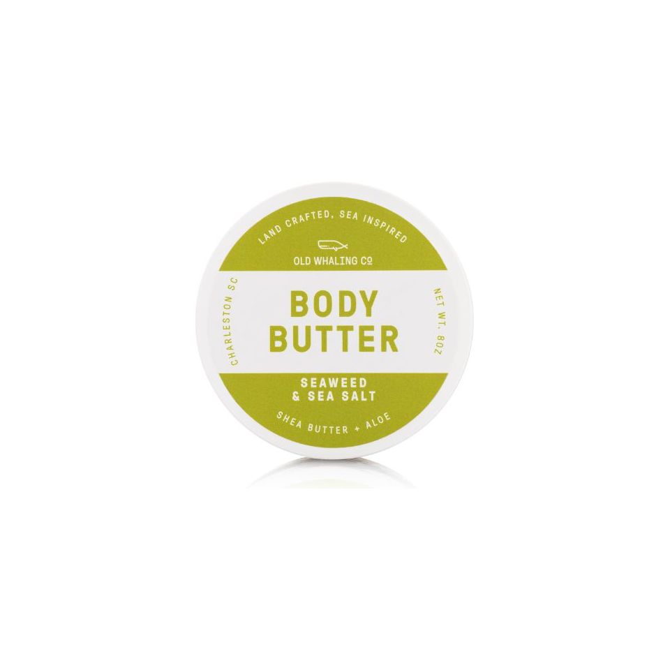 Seaweed & Sea Salt Body Butter (8oz)  Old Whaling Company   