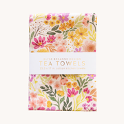 Pack of 2 Primrose Petals Tea Towels Elyse Breanne Design