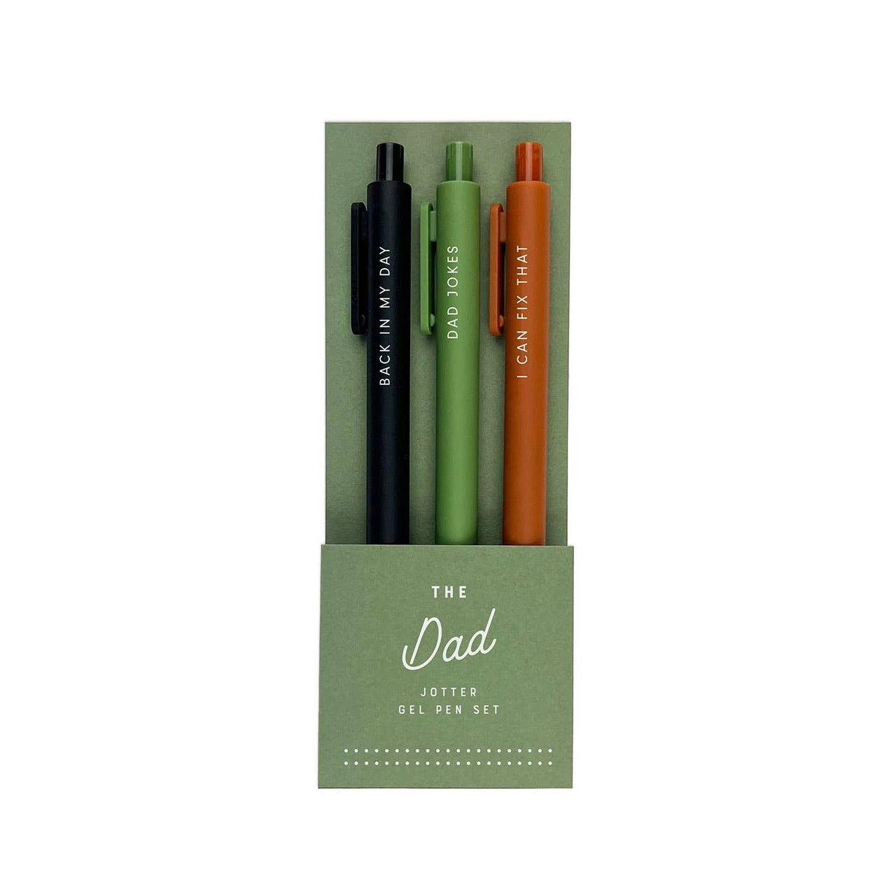 Dad Jotter Gel Pen: Set of 3 Ruff House Print Shop