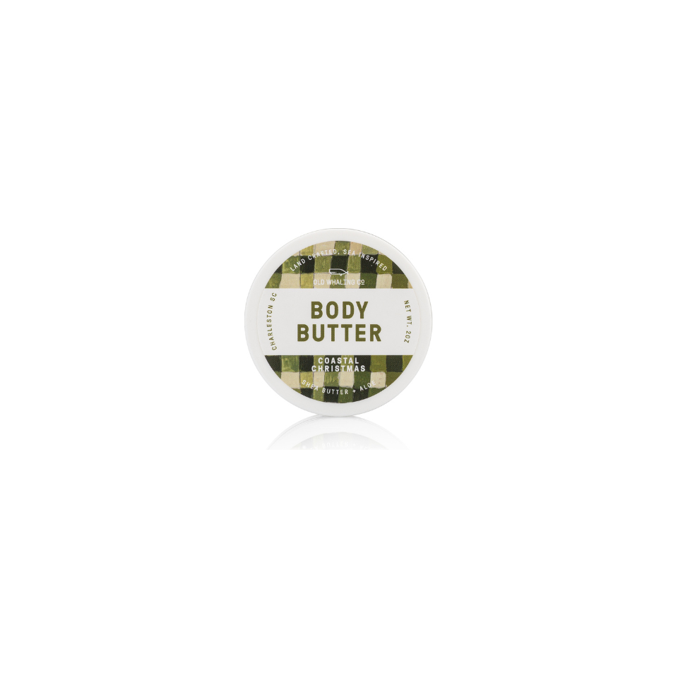 Travel Size Coastal Christmas  Body Butter (2oz)  Old Whaling Company   