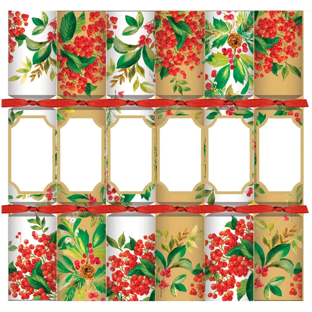 Holly Chintz - Christmas Crackers  Caspari   