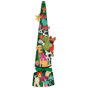 Dogs Decorating Tree - Pet Favor - Single  Caspari   