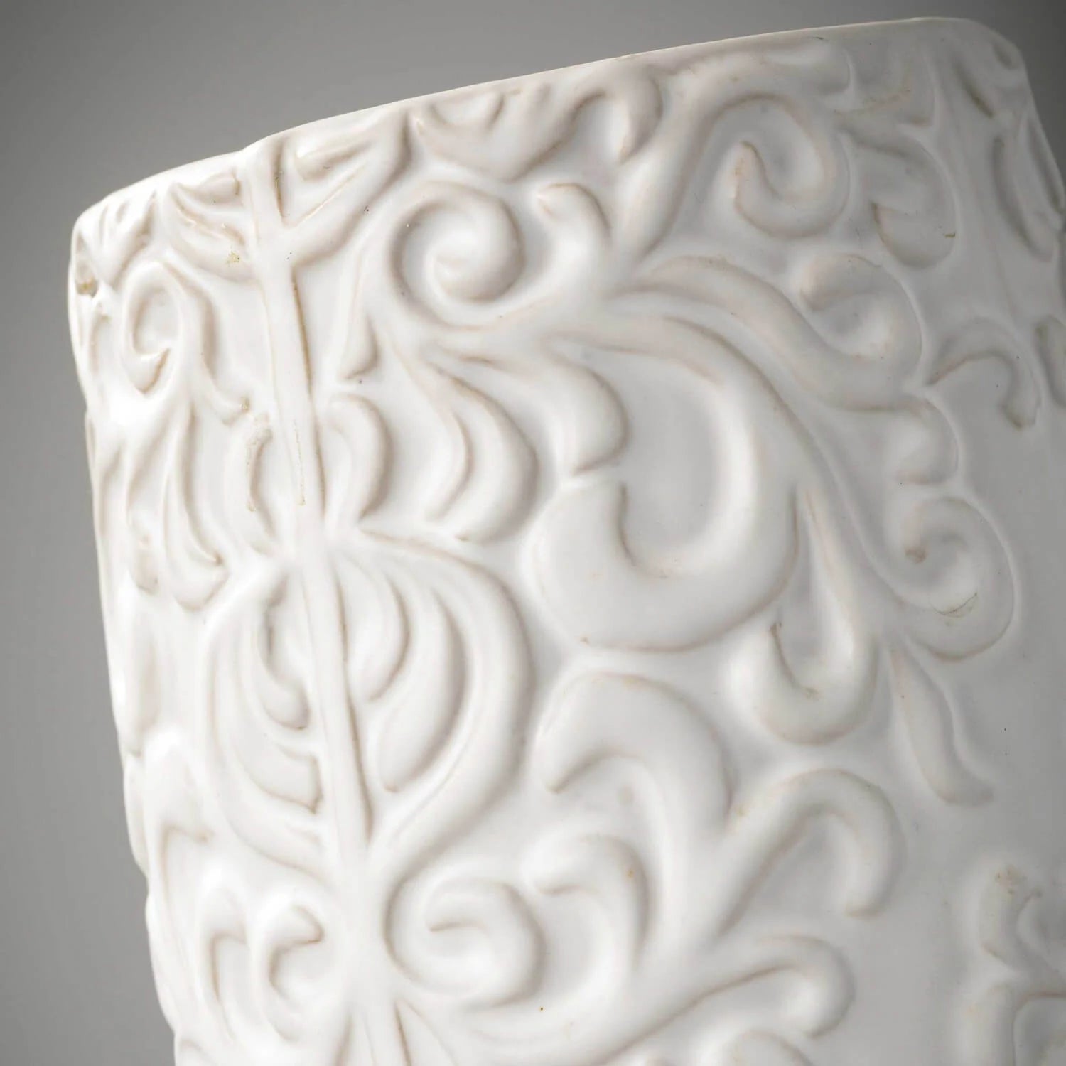 White Floral Printed Vase Sullivans