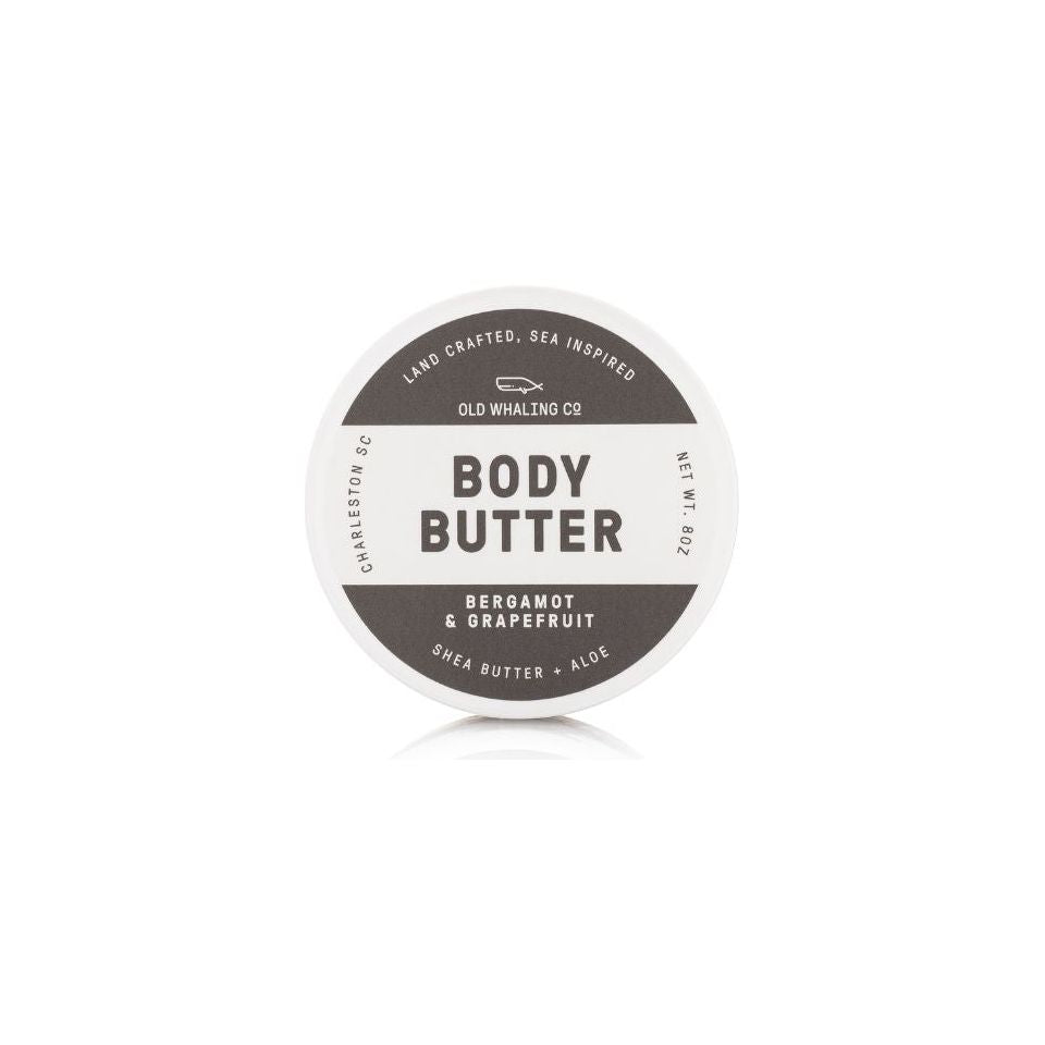 Bergamot & Grapefruit Body Butter (8oz)  Old Whaling Company   