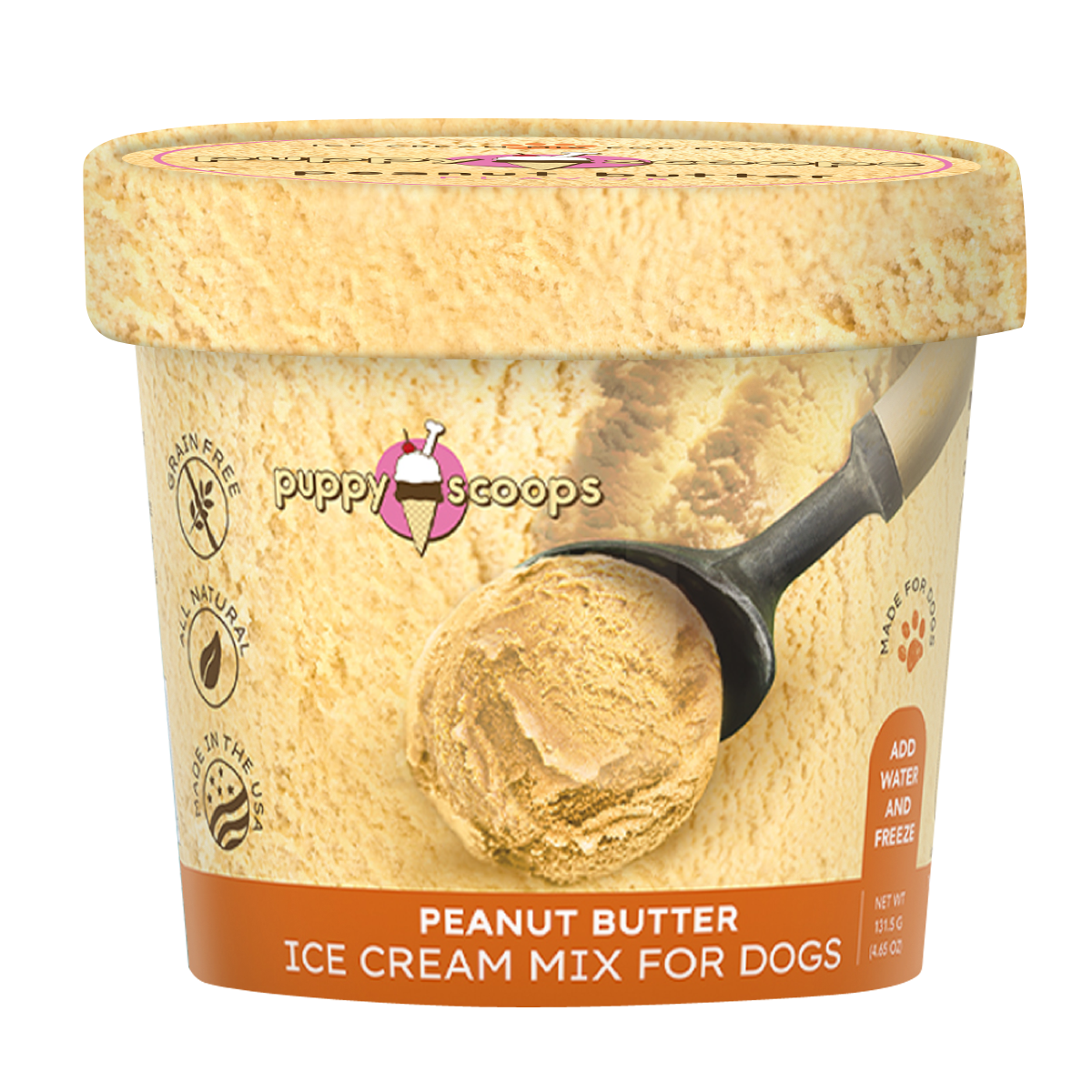 Puppy Scoops Ice Cream Mix for Dogs Puppy Cake LLC