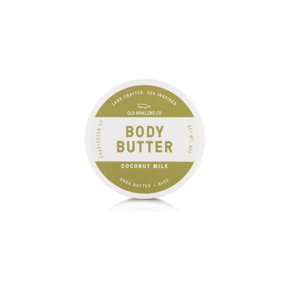 Coconut Milk Body Butter (8oz)  Old Whaling Company   