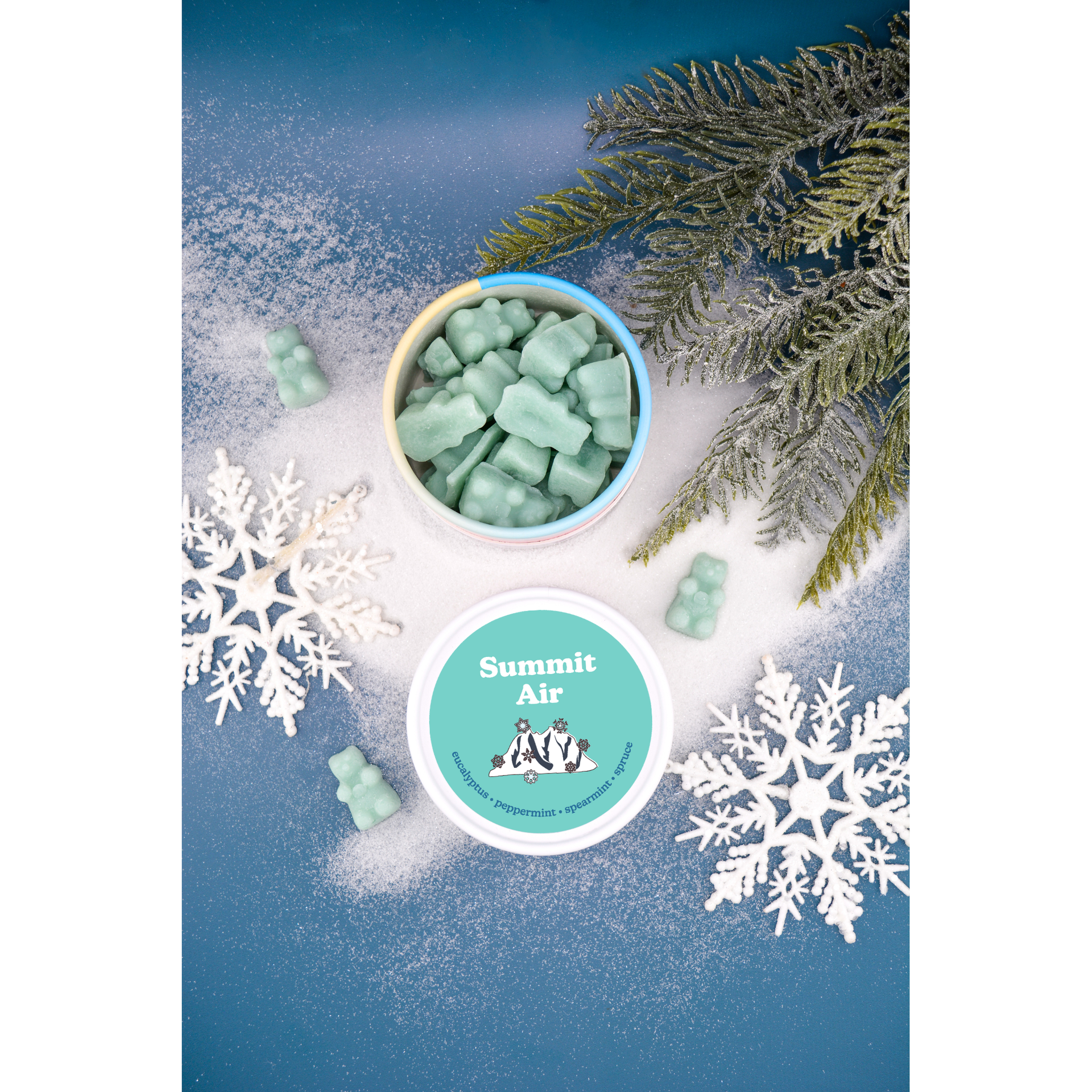 Summit Air Wax Melts Eco Tin (4 oz)  Happy Wax   