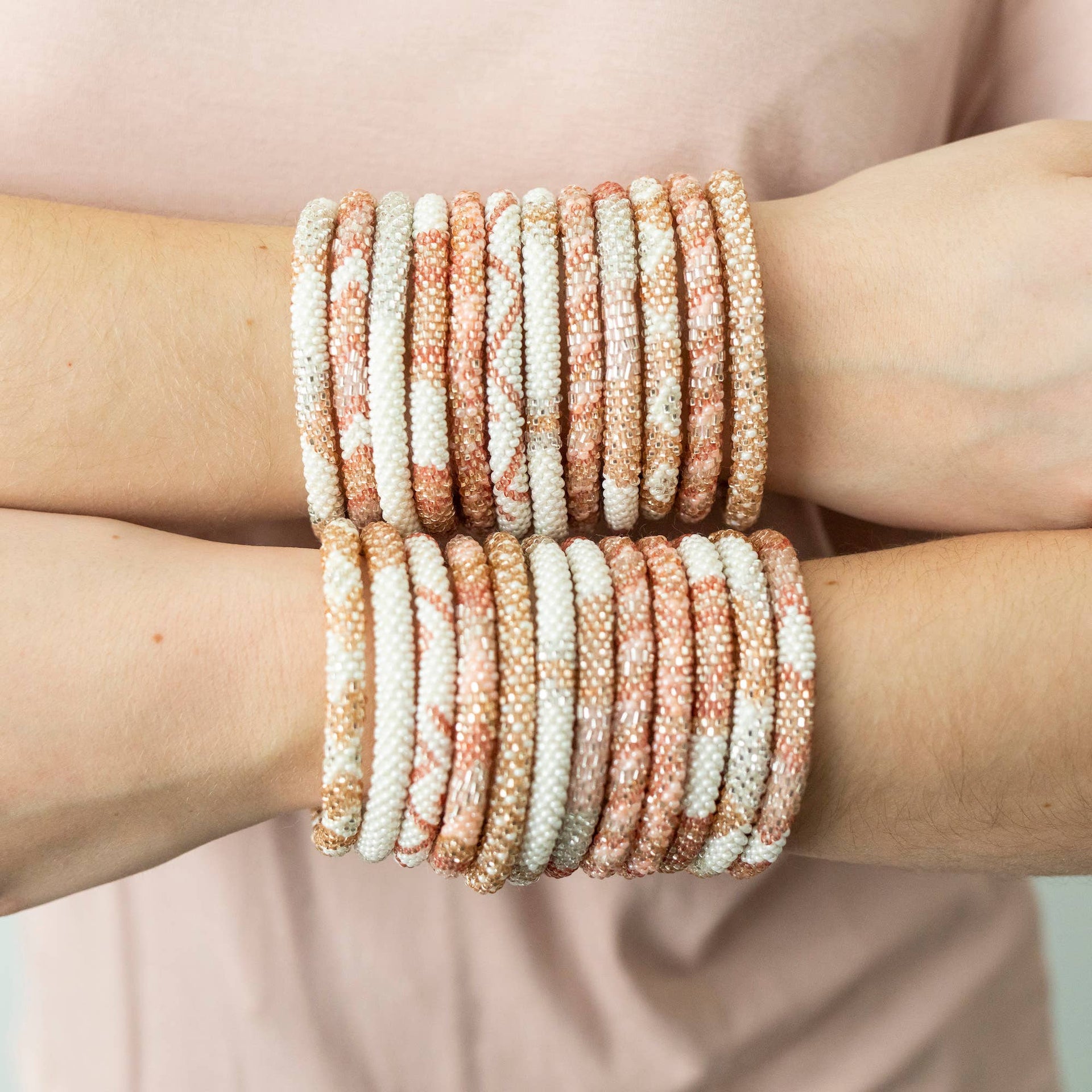 Roll-On® Bracelets Rosé All Day Aid Through Trade