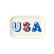 USA Shaped Paper Plate  My Mind’s Eye   