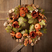 Floral/Pumpkin Wreath  Sullivans   