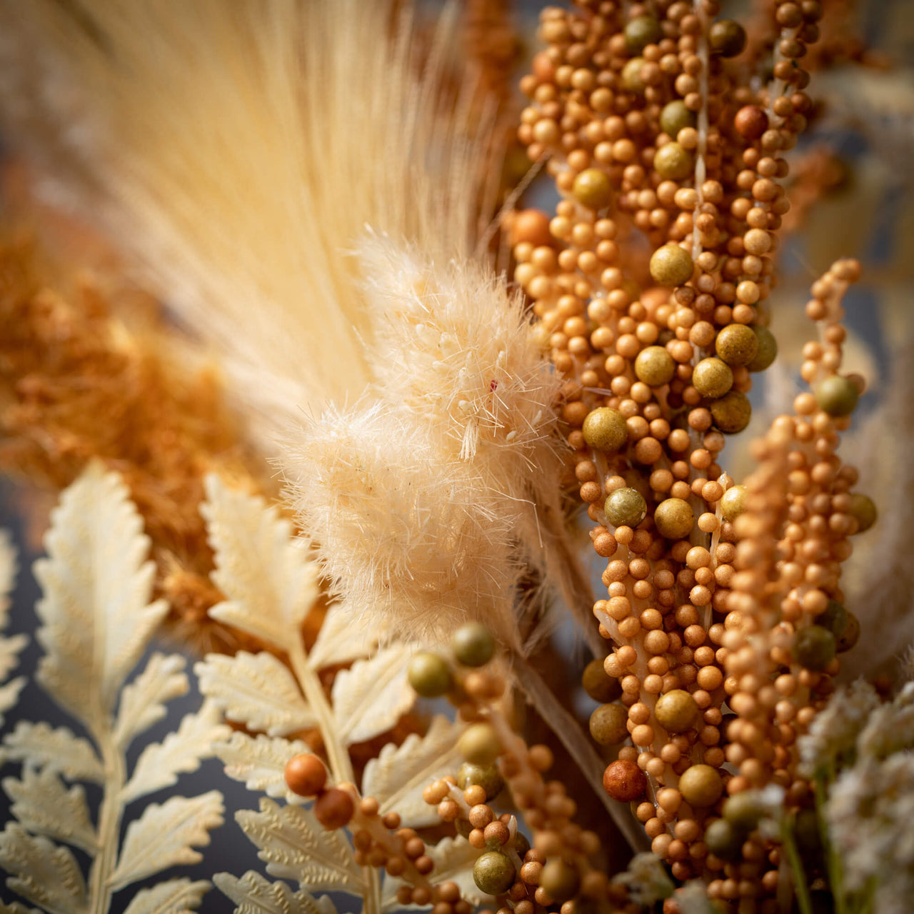 Mixed Foliage/Pampas Wreath  Sullivans   