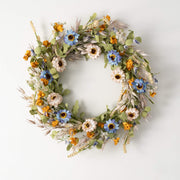 Mixed Flower Wreath  Sullivans   