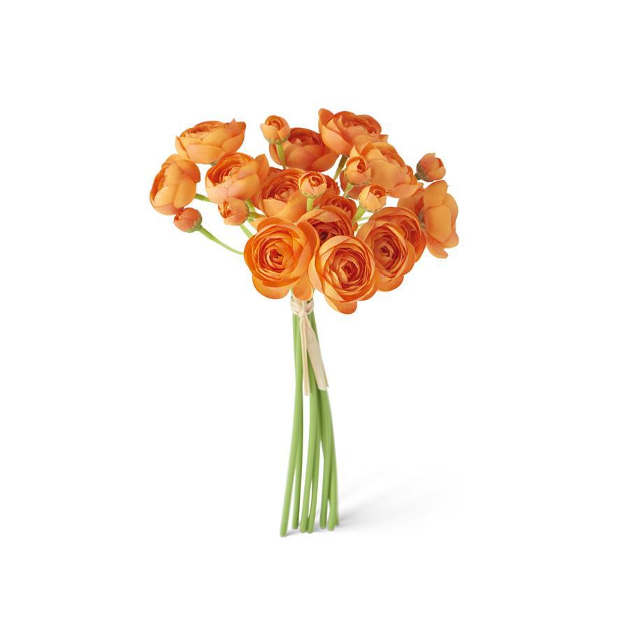 Mini Ranunculus Bundle (7 Stems)  K&K Orange  