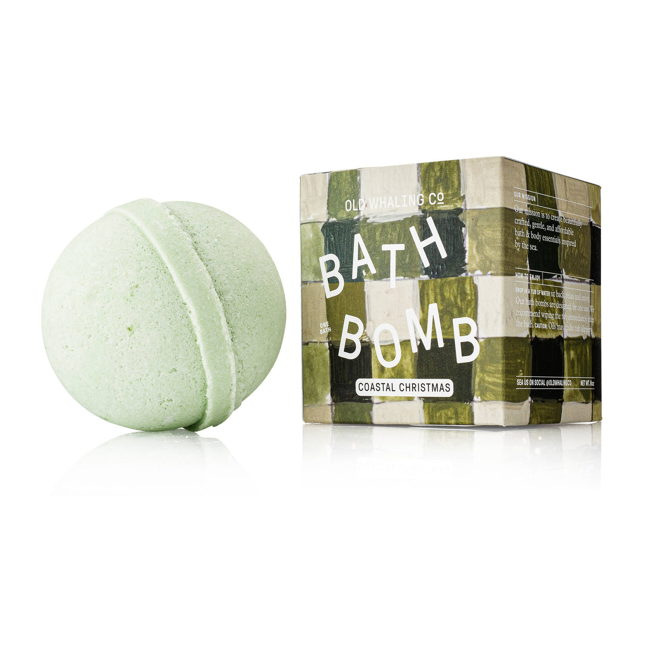 Coastal Christmas Bath Bomb  Old Whaling Company   