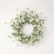 Daisy & Eucalyptus Wreath  Sullivans   