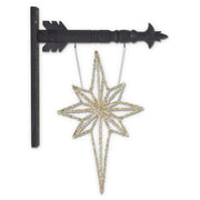 Gold Glitter Tinsel 3D North Star Arrow Arrow K&K   