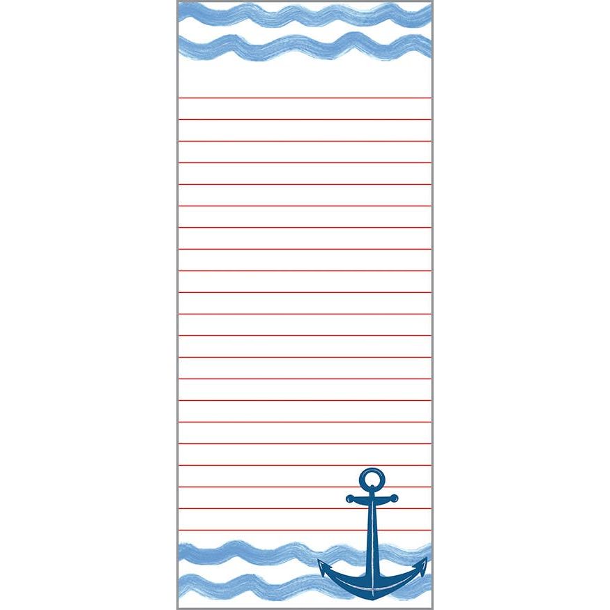 List Pad - Anchor  GINA B DESIGNS   