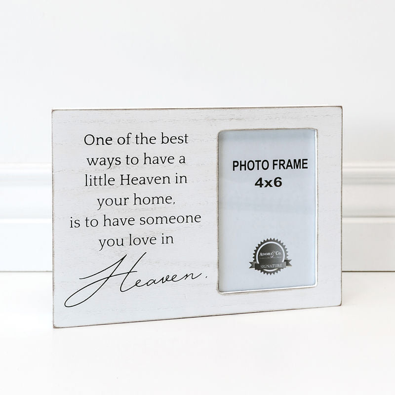 Wood Frame "One Of The Best Ways..." Adams Everyday Adams & Co.   