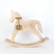 Mango Wood Cutout - Rocking Horse Adams Christmas Adams & Co.   