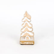 Mango Wood Cutout On Stand - Tree Adams Christmas Adams & Co.   