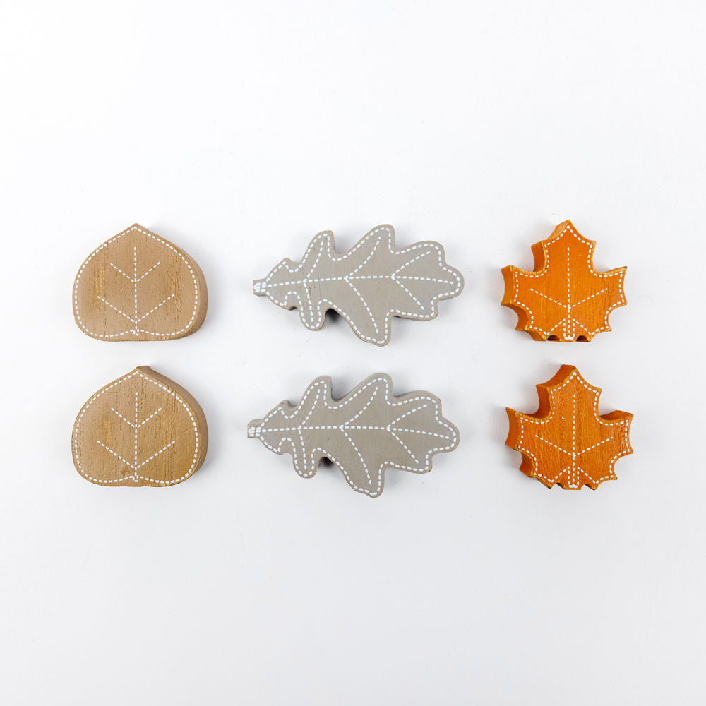 Ledgie Shapes - Fall Leaves + Badams