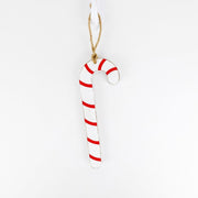 Double Sided Wood Ornament - Candy Cane Adams Christmas Adams & Co.   