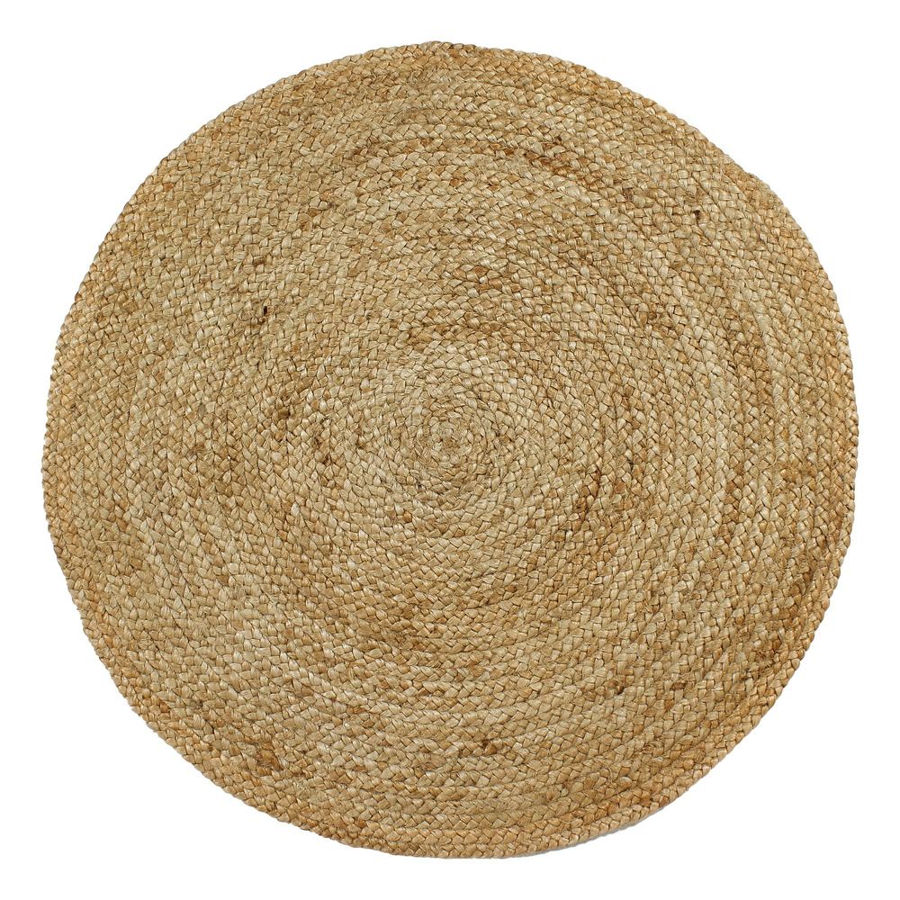 Jute Braided Round Rug Adams Everyday Adams & Co.   