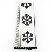 Linen Reversible Snowflake Runner Adams Halloween Adams & Co.   